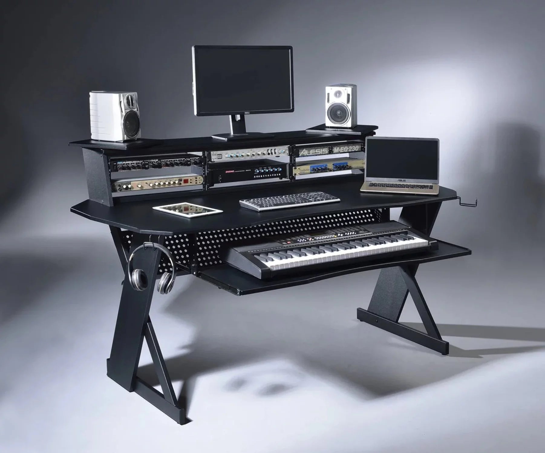 3 x 4U Rack Music Recording Studio Desk Workstation M6459