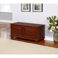 Traditional Cedar Storage Chest, Rich Cherry Finish S772855