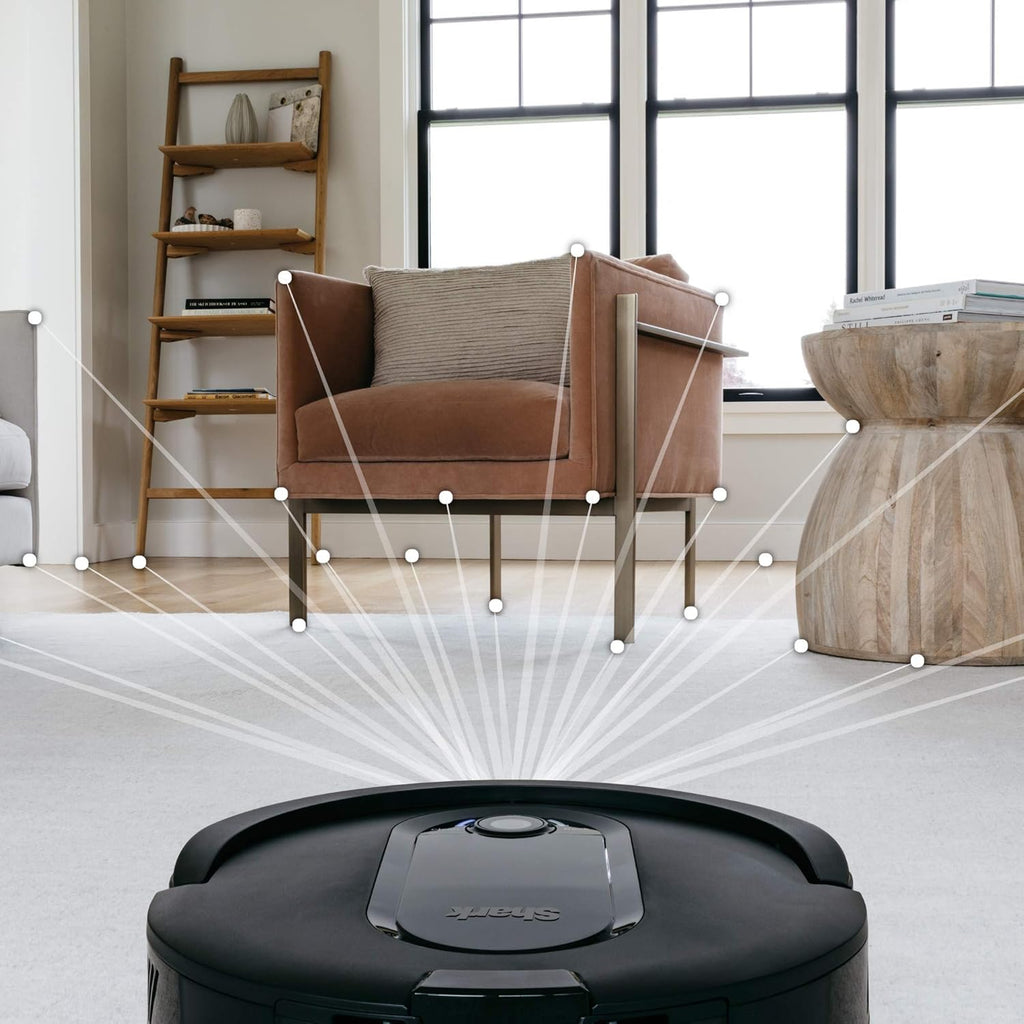 Black Wi-Fi Connected Robot Vacuum P452