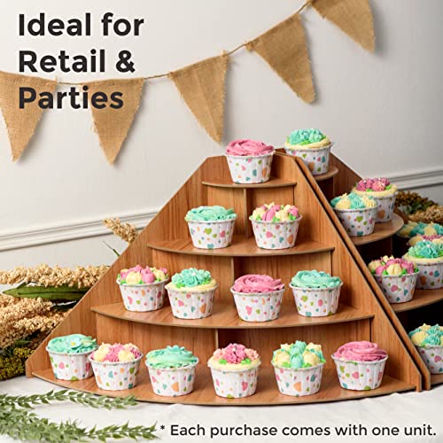 4-Tier Wooden Display Riser I904