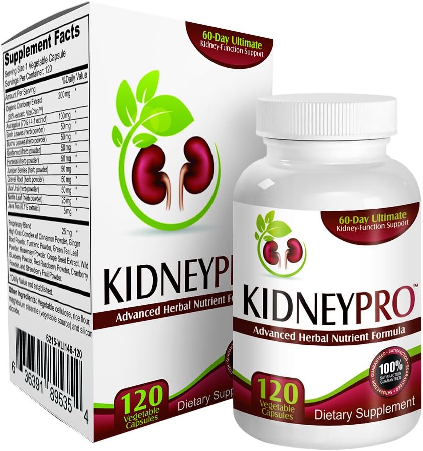 21 Kidney Health Supplements, 120 capsules T1264