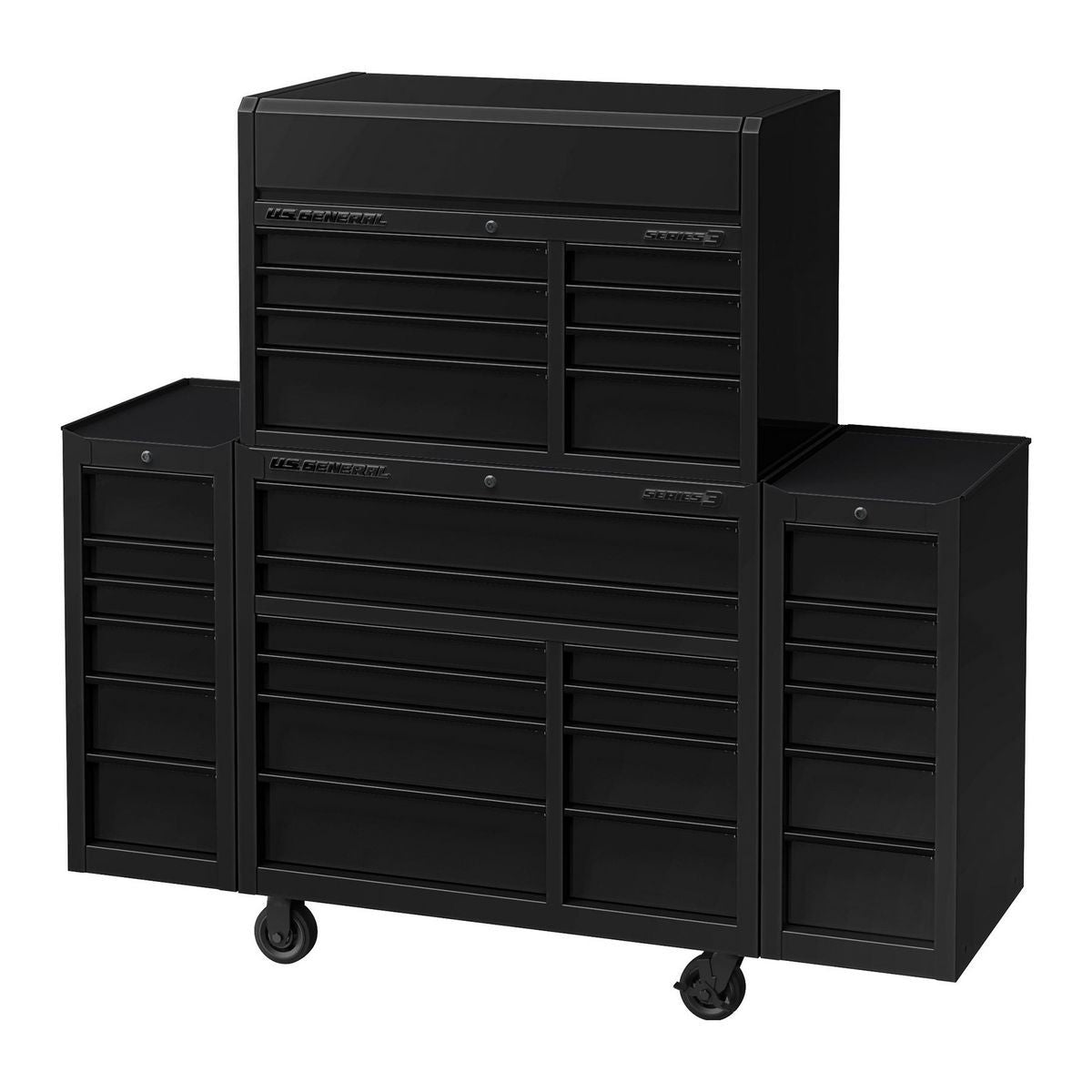 Black 42 in. x 22 in. Top Chest Q2575
