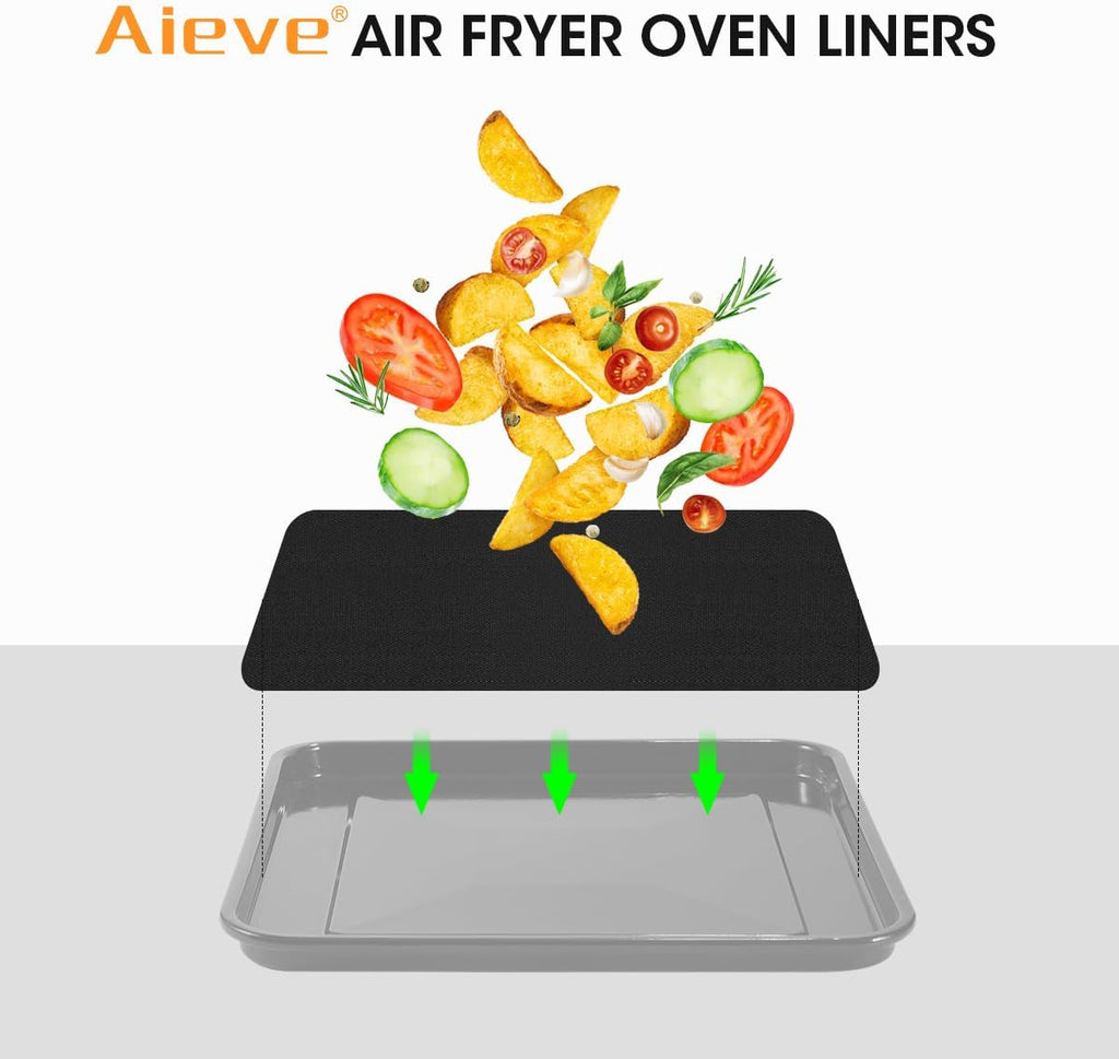 4 Pack Non-stick Air Fryer Liners B820871