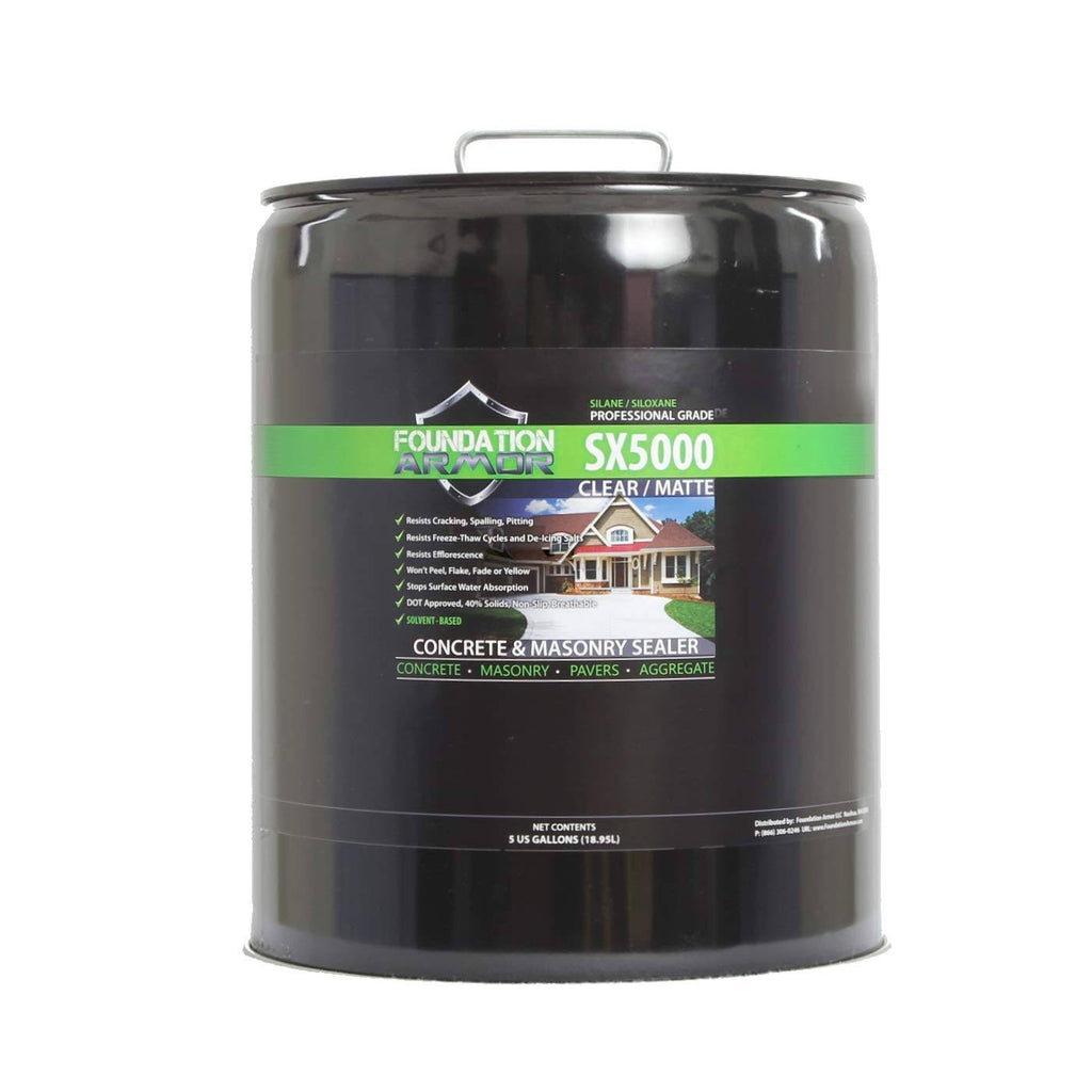 Penetrating Silane Siloxane Concrete Sealer (5 Gal) O50046