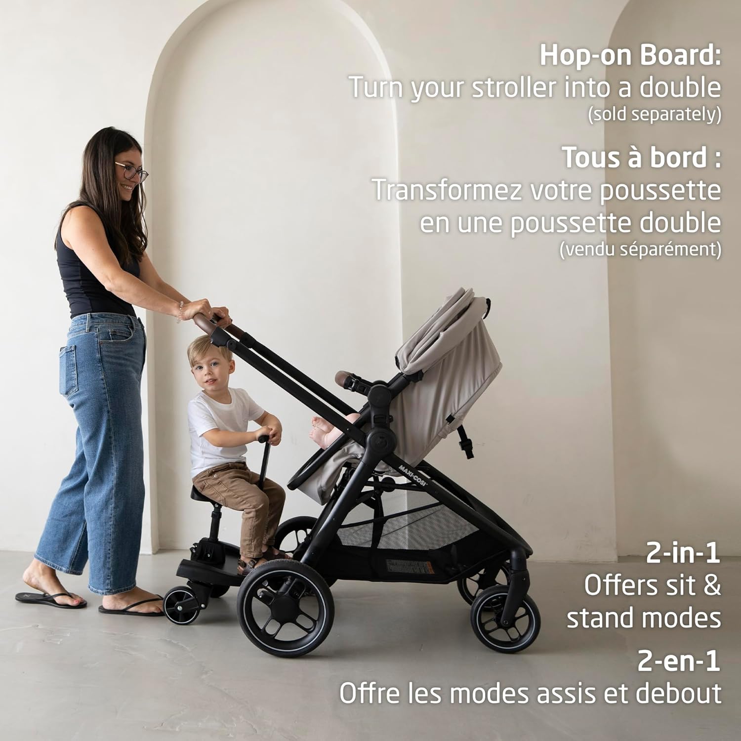 5-in-1 Modular Travel System with Infant Car Seat G40866