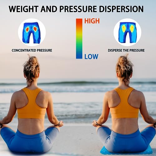 Thick Extra Large Gel Seat Cushion with Non-Slip Cover R3924