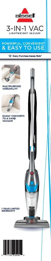 3-in-1 Lightweight Corded Stick Vacuum R79070