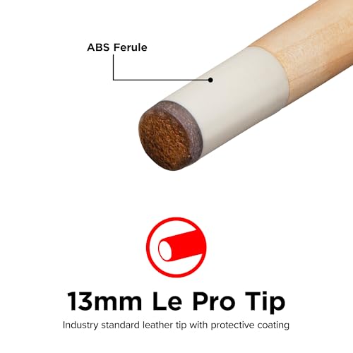 4-Cue Assortment Maple Bar Billiard Cues E9926
