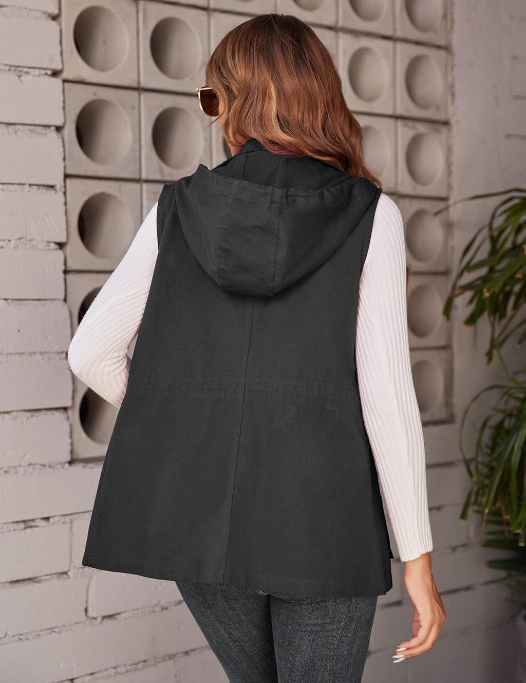 Lightweight Sleeveless Military Anorak Vest P82496