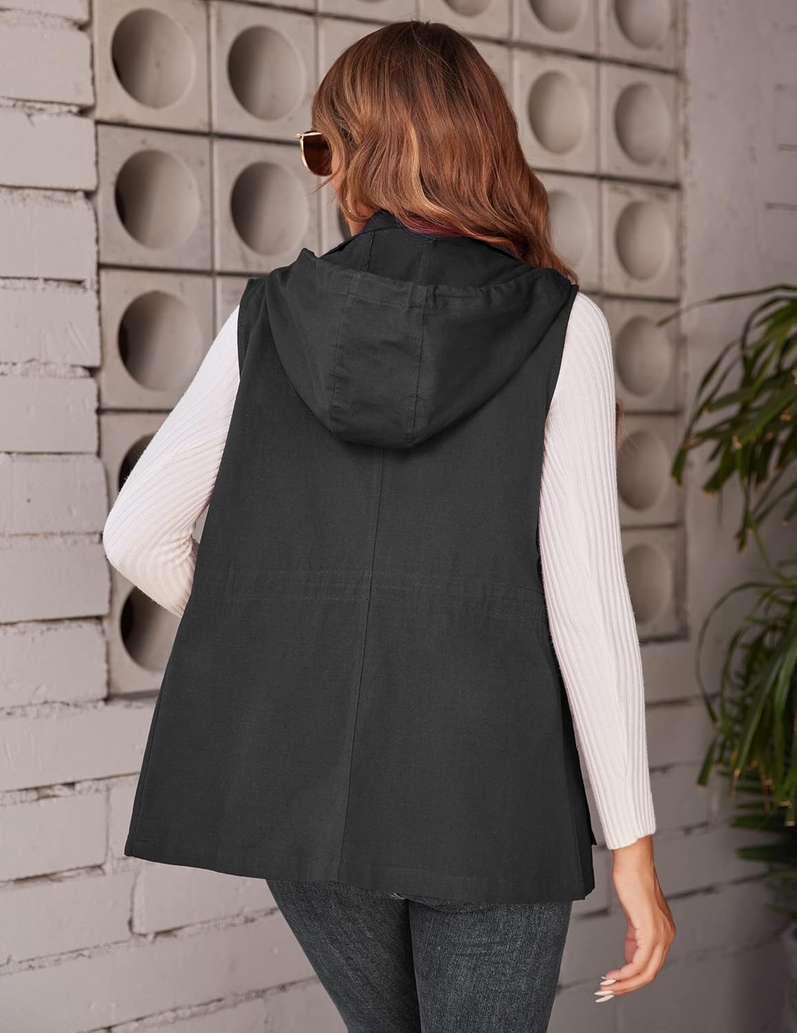 Lightweight Sleeveless Military Anorak Vest P82496
