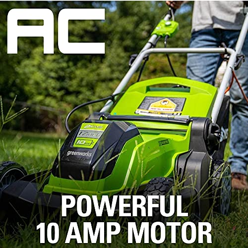 10 Amp 17-Inch Corded Electric Lawn Mower V393