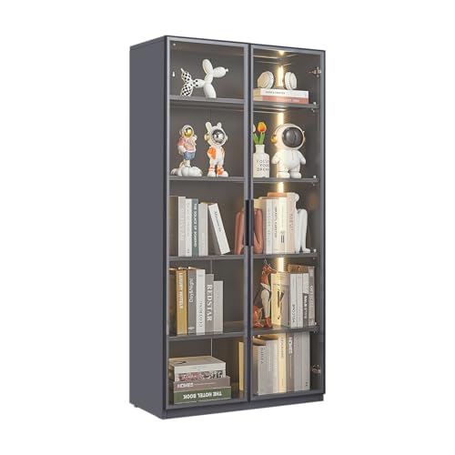 5 Shelves Metal Glass Display Cabinet F5156