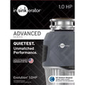 Gray Continuous Feed Garbage Disposal G3170