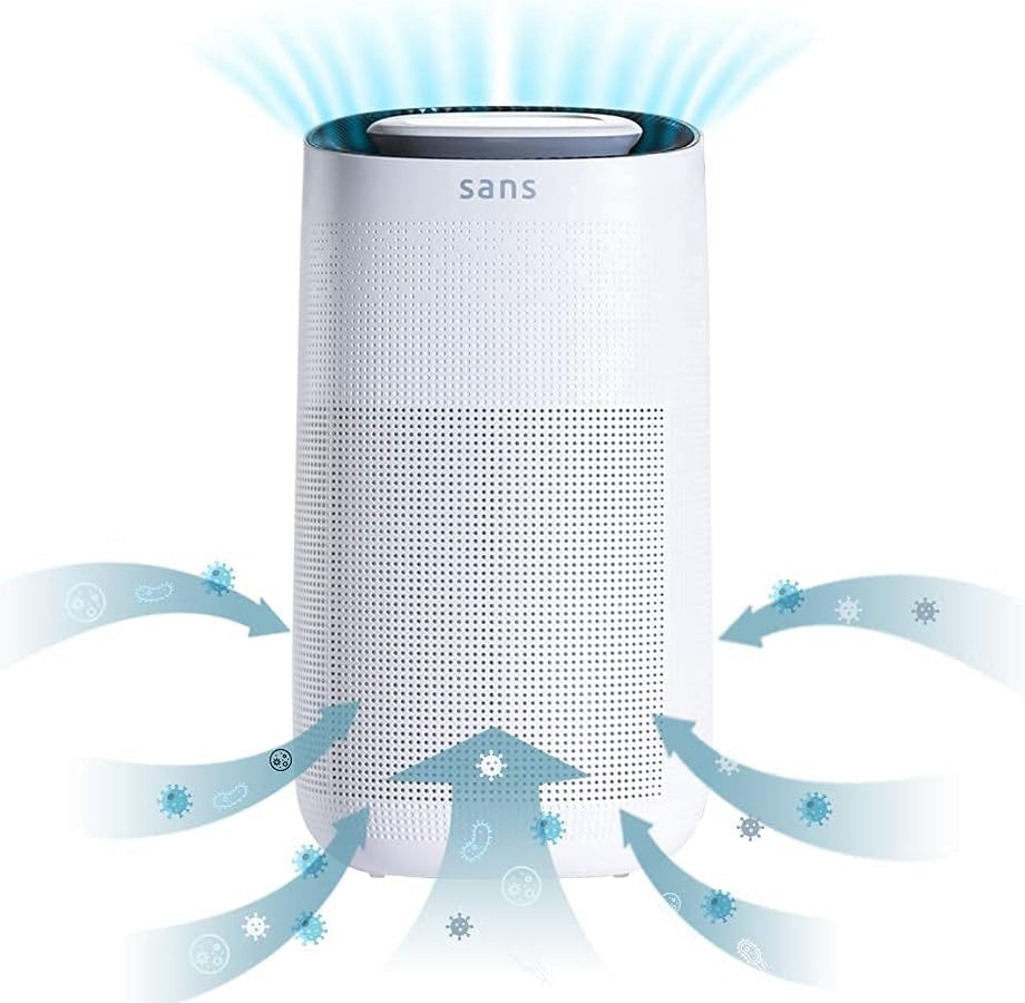 HEPA 13 Air Purifier with pre-filter, activated carbon, UV-C light Z16291