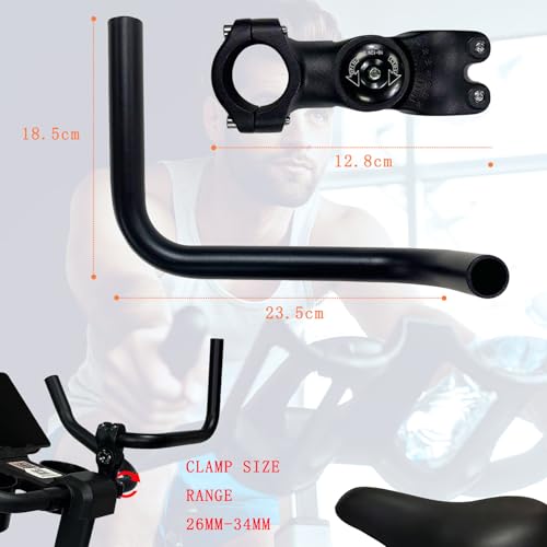 Handlebar Extender for Indoor Exercise Bikes, 1 Pair M3702
