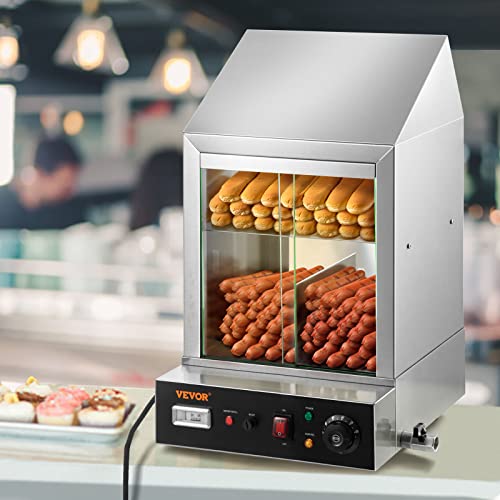 36 L 2-Tier Hot Dog Steamer R683000