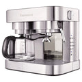 Stainless Steel Combination Espresso Machine & 10 Cup Drip Coffee Maker P617