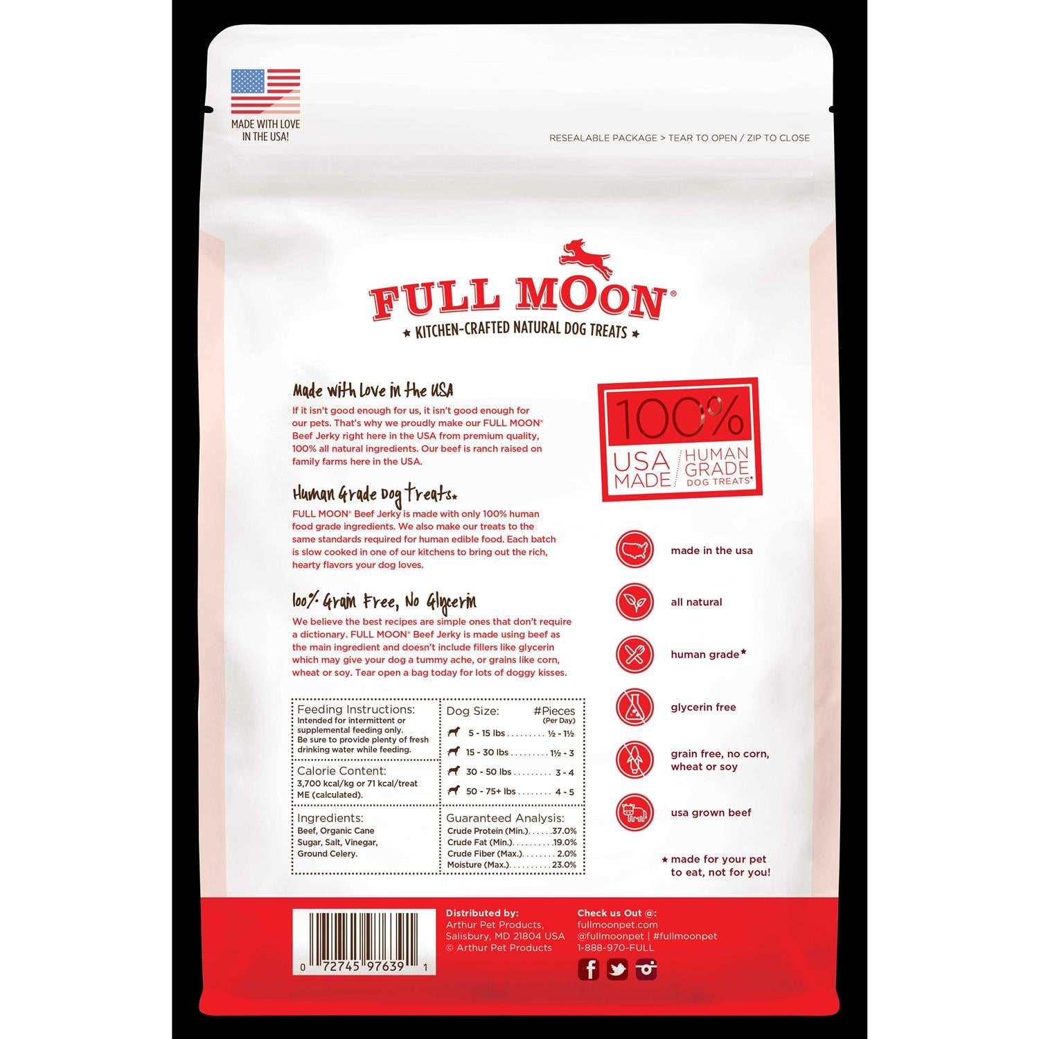 Beef Jerky Dog Treats X121