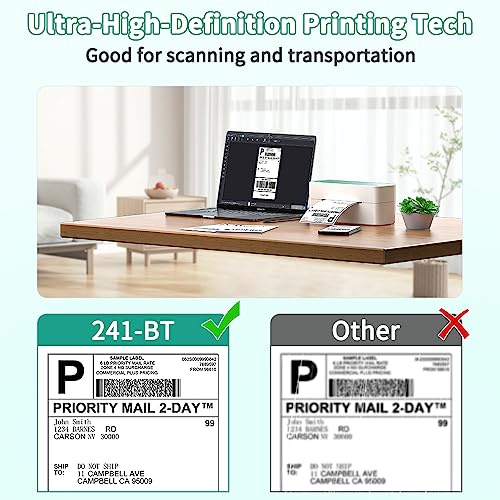 Pink Bluetooth Thermal Label Printer X612966