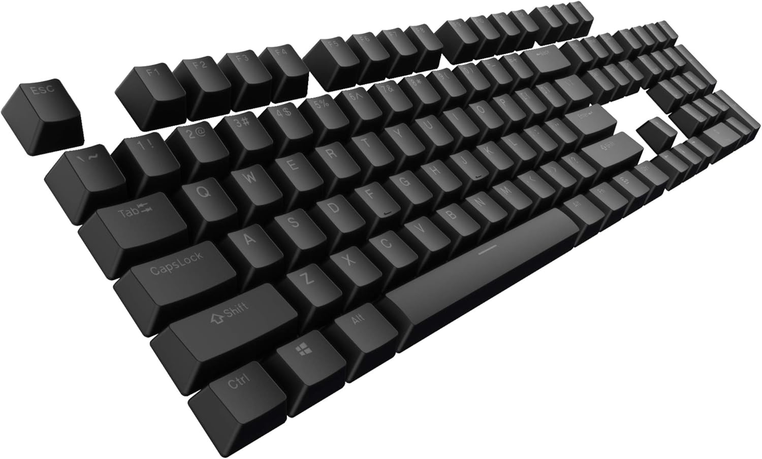 Pudding White PBT Keycap Set, 111 Keys, OEM Profile Z212735