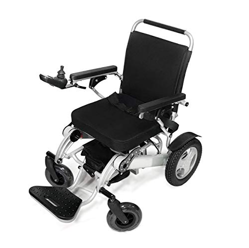 Black Heavy Duty Foldable Power Wheelchair I91055