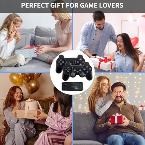 Wireless Retro Game Console with 64G F735144