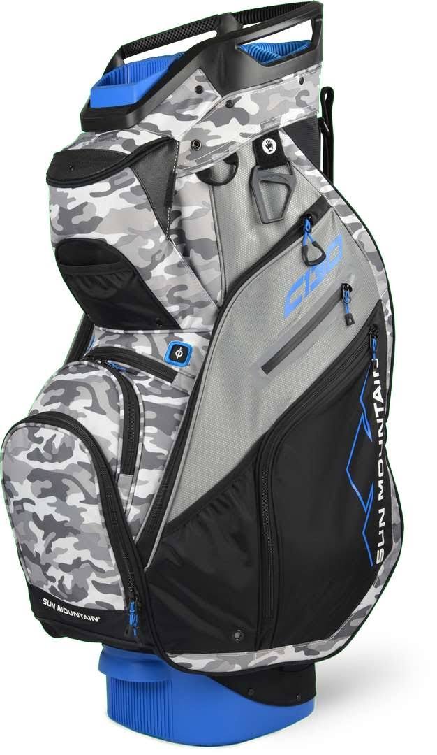 Black Charcoal White Red Cart Bag S857279
