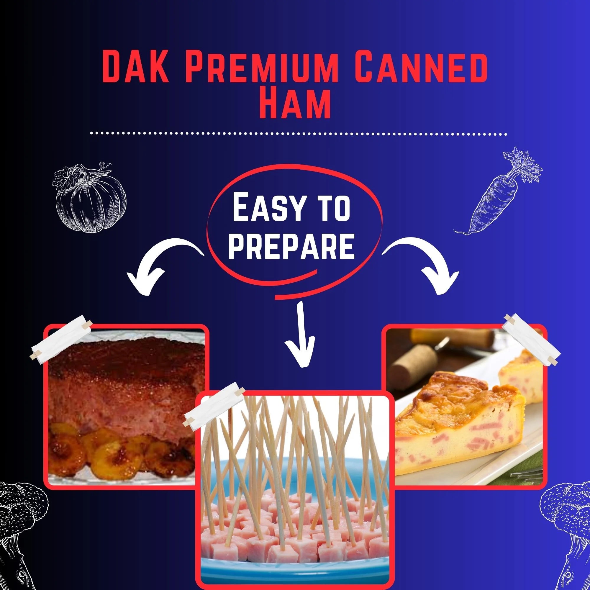 Canned Ham, 2 ct. (16 oz) Z877