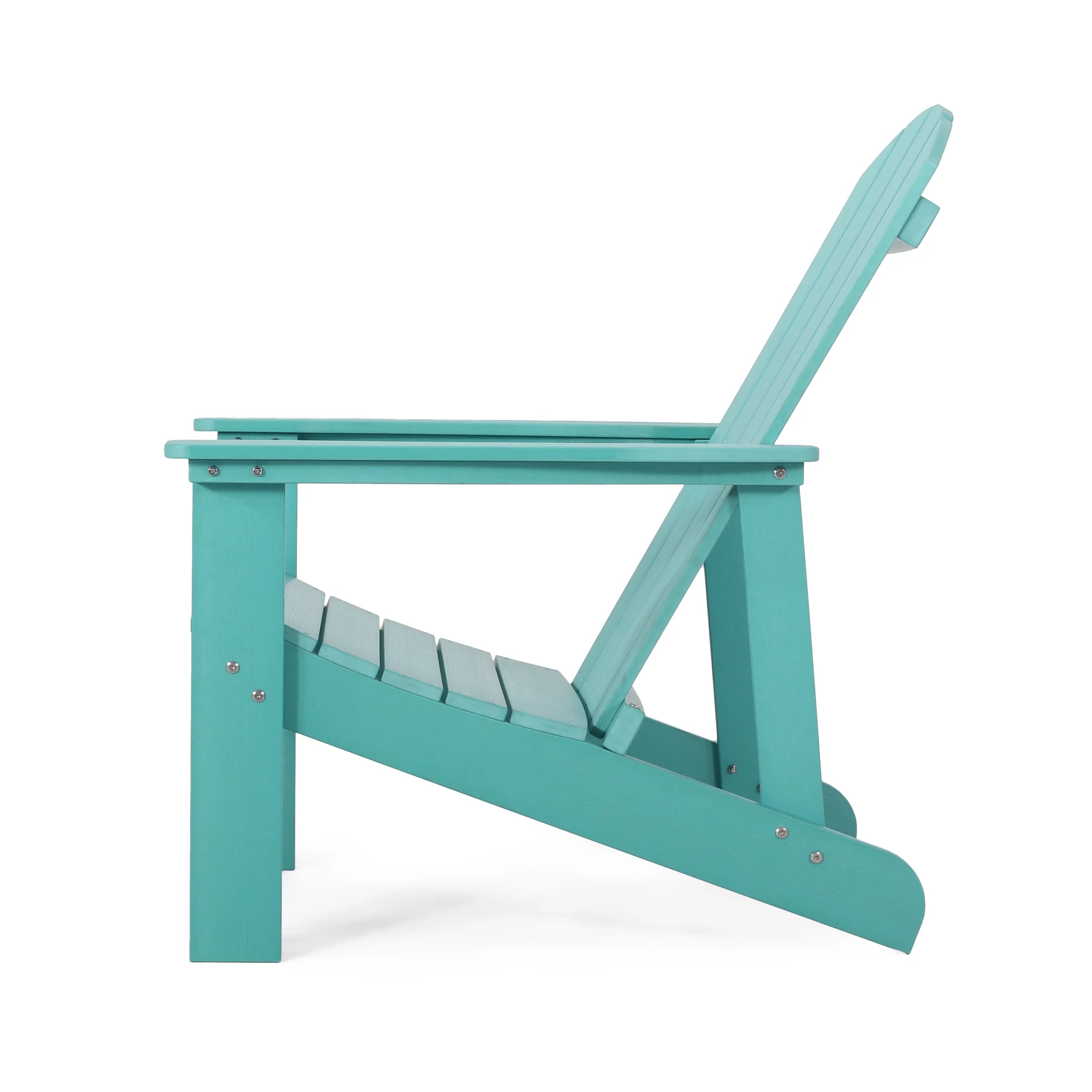 Teal Faux Wood Adirondack Chair Set of 2 R498030