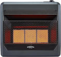 Ventless Natural Gas Infrared Space Heater, 20000 BTU, Black Y4807