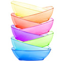 8 Pack 80 Ounce Plastic Mixing and Serving Bowls, Set of 8 H479630