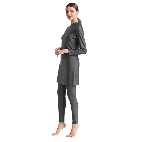 Full Coverage Long Sleeve Swimwear Burkini C18246