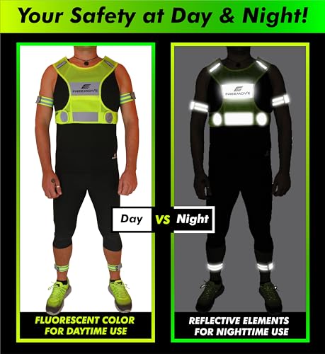 Reflective Vest with 2 Bands & Bag P10766