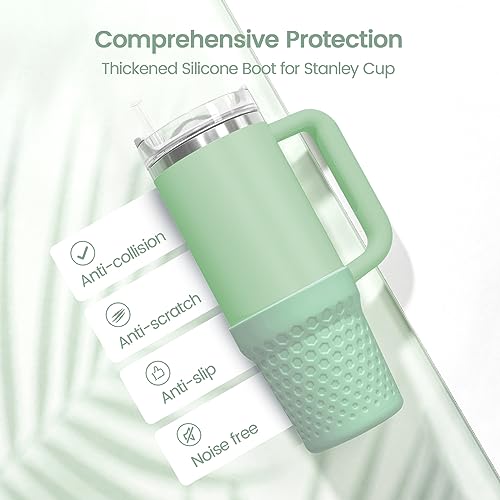 Red Silicone Cup Bottom Protector Sleeve for 30 oz Tumbler V539176