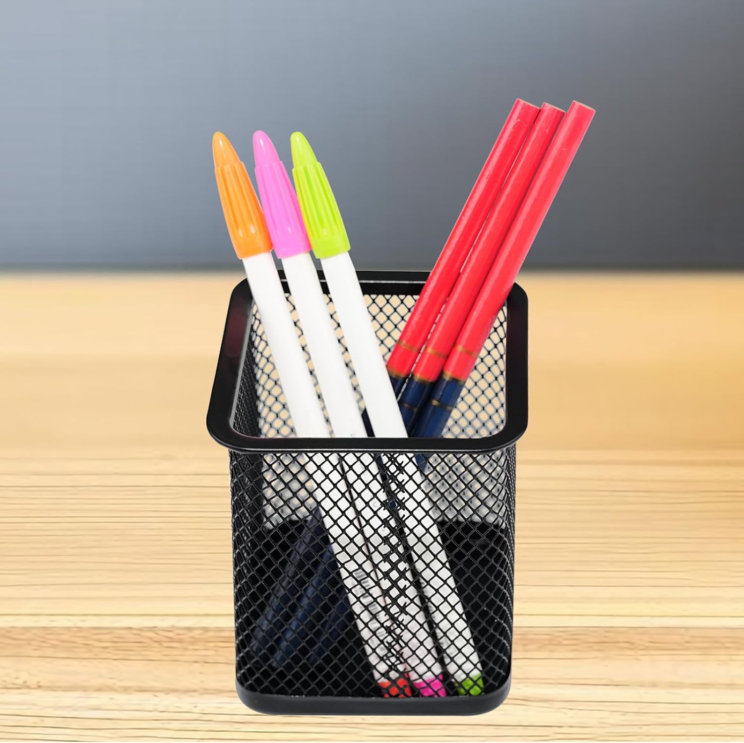 Wire Mesh Pencil Cup Holder U61056
