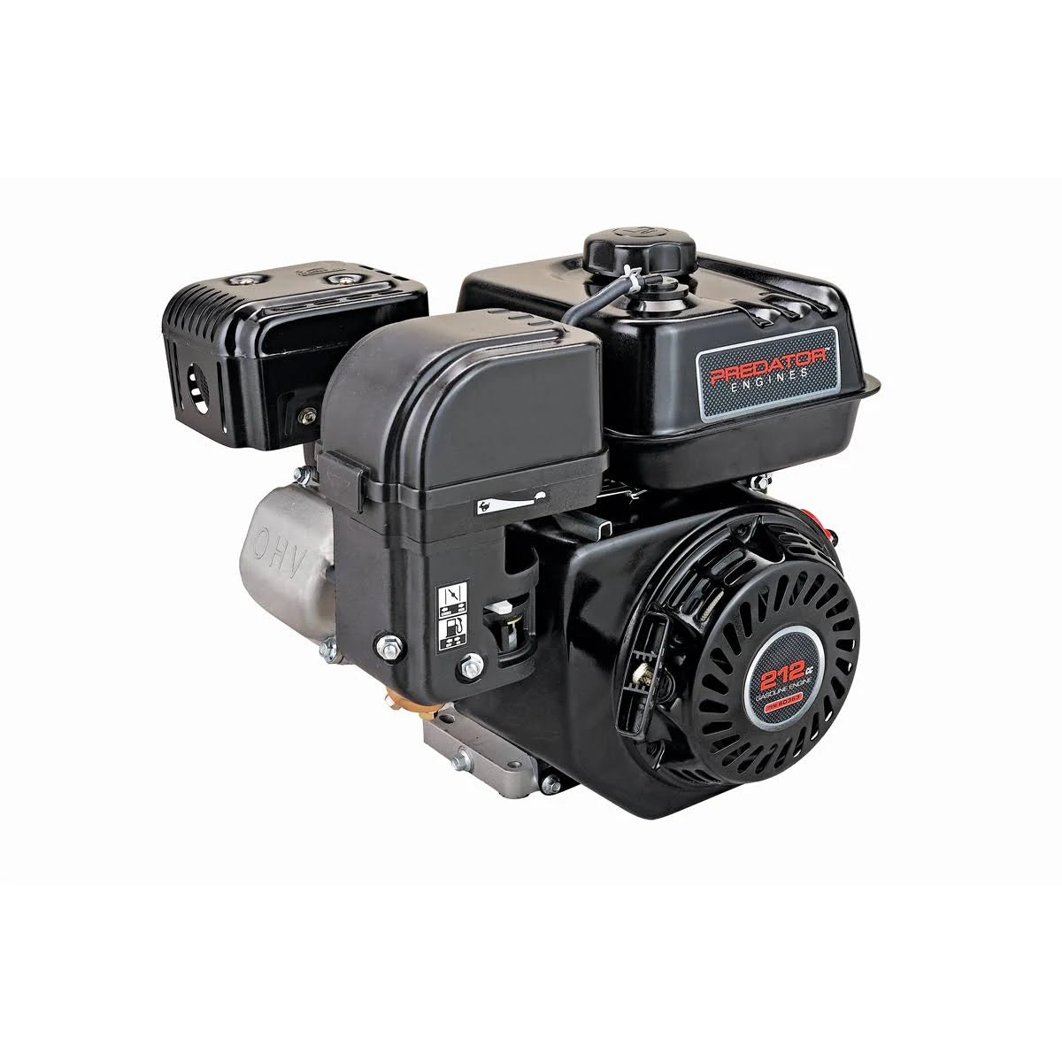 6.5 HP 212cc OHV Horizontal Shaft Gas Engine O9965