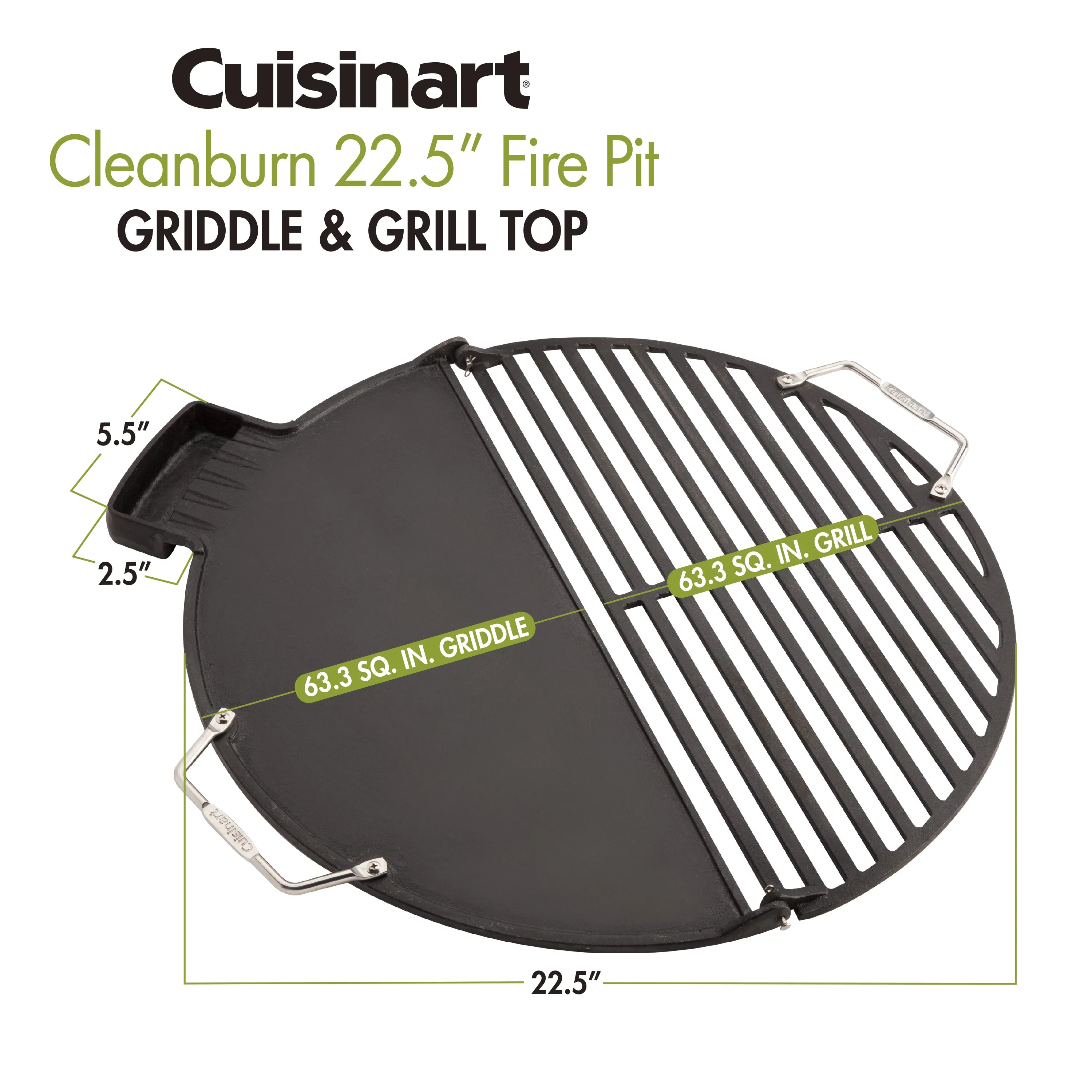 Fire Pit Griddle and Grill Top B547