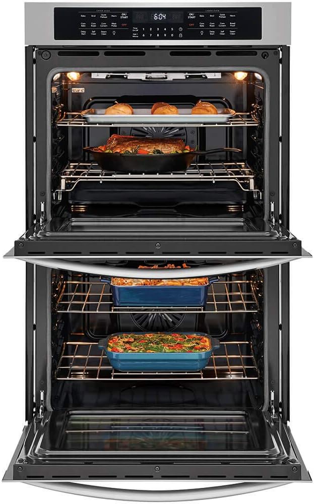 30" Double Electric Wall Oven with Convection in Stainless Steel U425
