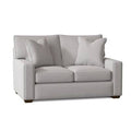 Recessed Arm Loveseat Fabric Sustain Lucky Fog A8158