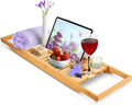 Expandable Bamboo Bath Tub Tray Caddy H84445