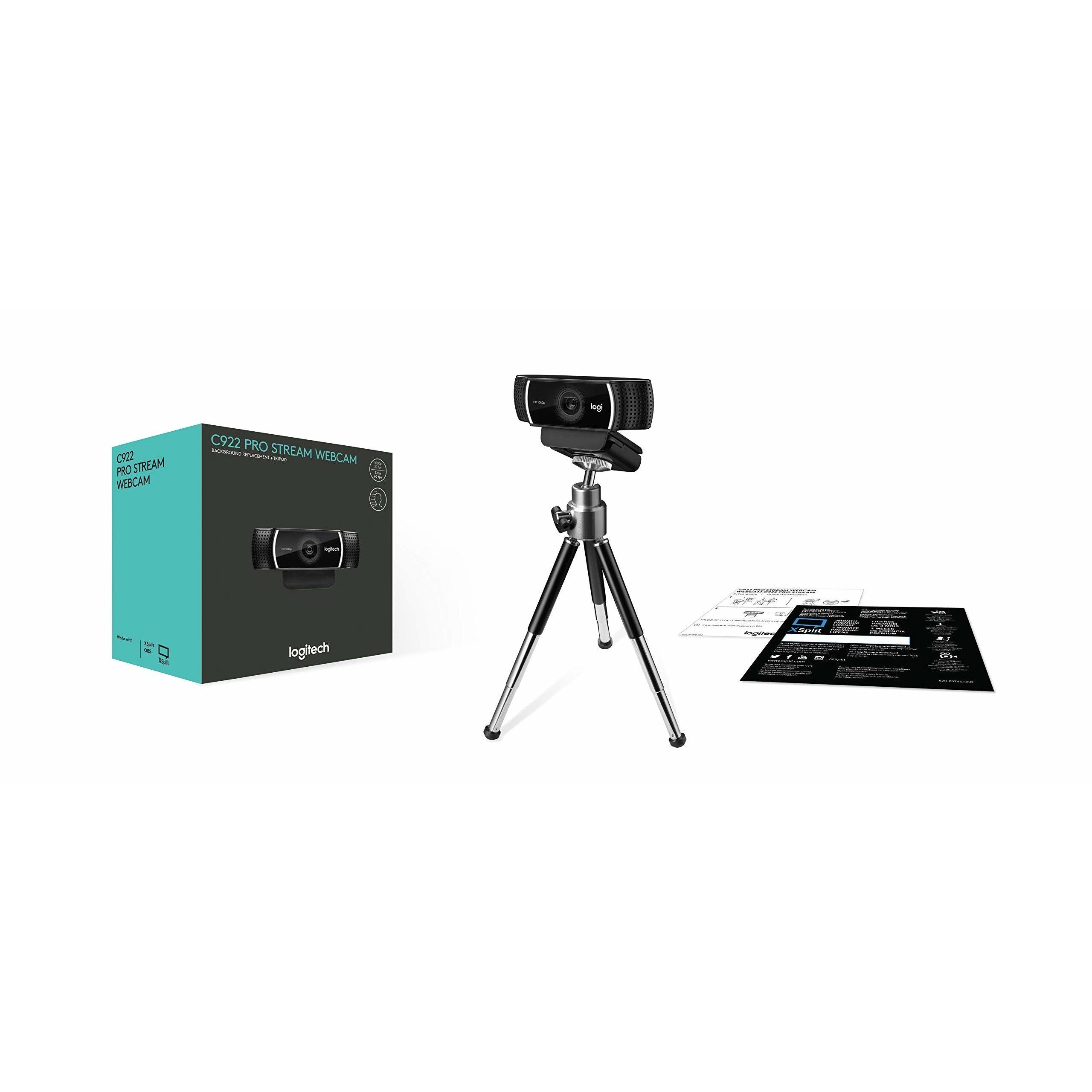 Black HD Webcam 1080p V90140