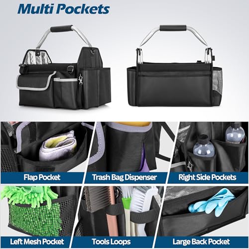Collapsible Car Care Bag with Handle & Shoulder Strap M69906