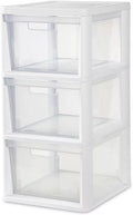 White 3-Drawer Tower J4464