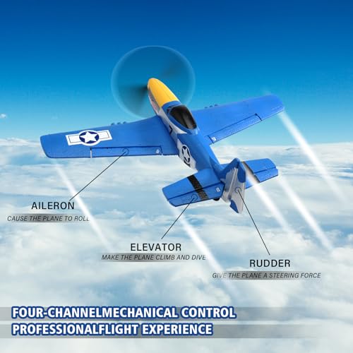 4 Channel RC Plane P-51D Mustang Fighter K3795