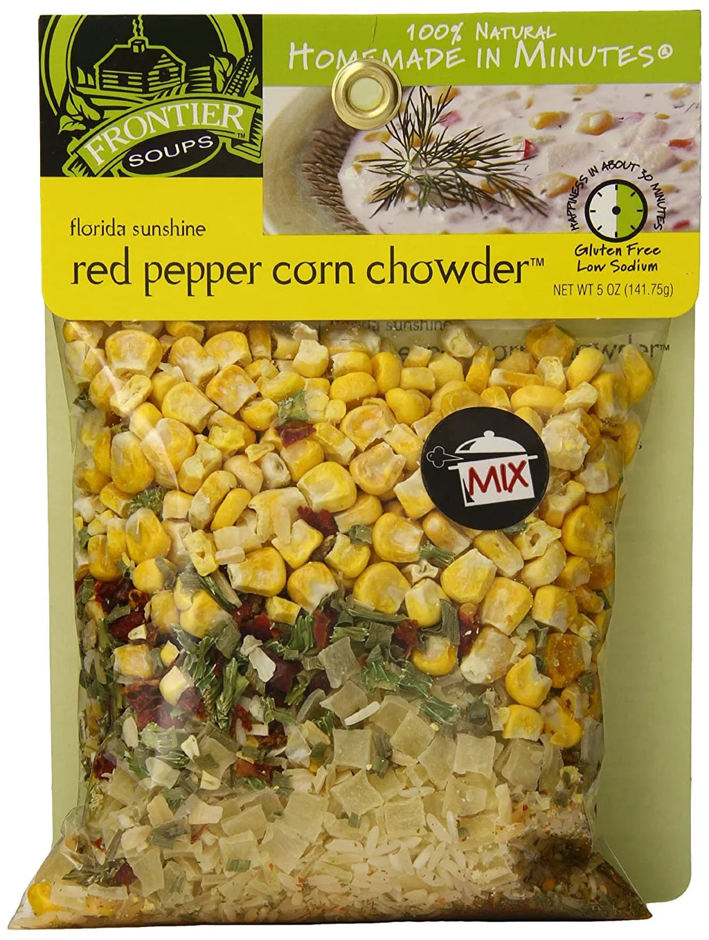 Red Pepper Corn Chowder, 5 oz. Bags (Pack of 4) H328264