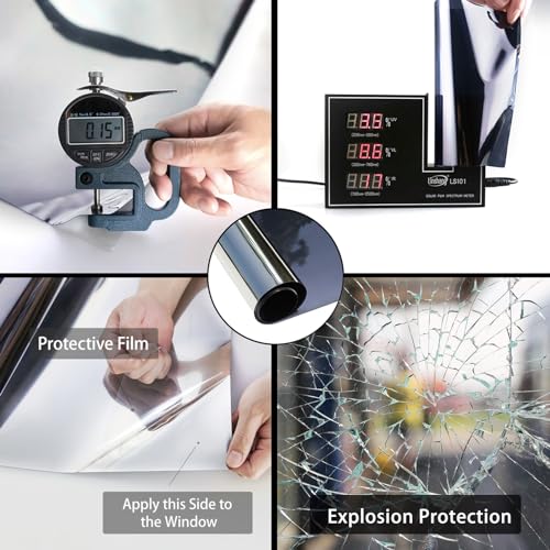 Black 35.43Inch X 6.5Feet Window Film G27951