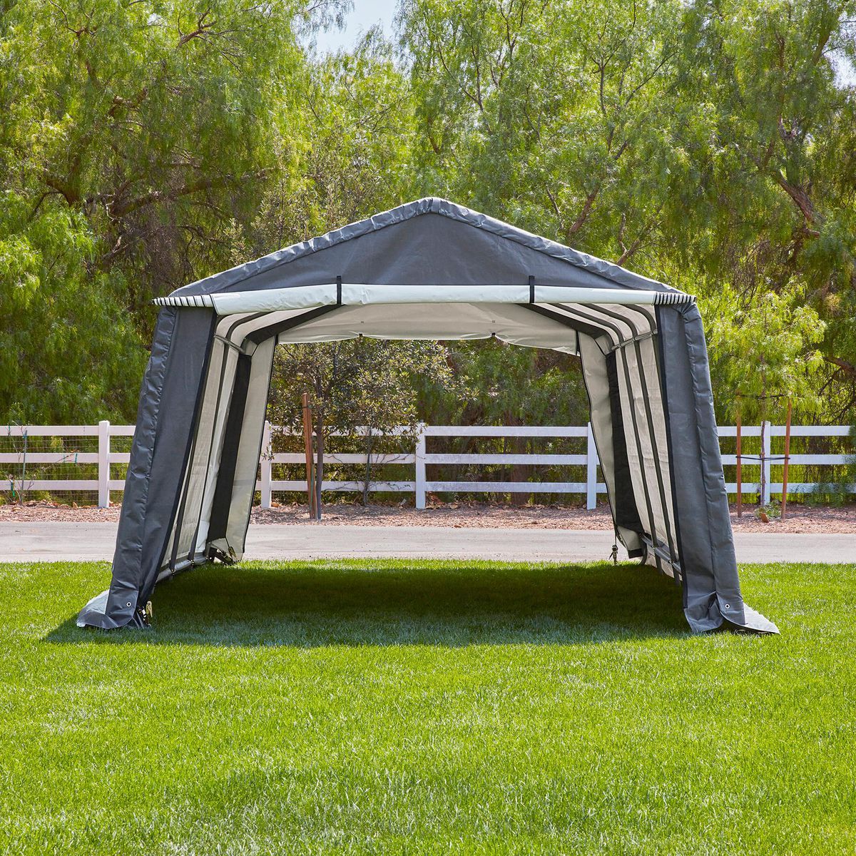 12 ft. x 20 ft. Portable Garage W917646