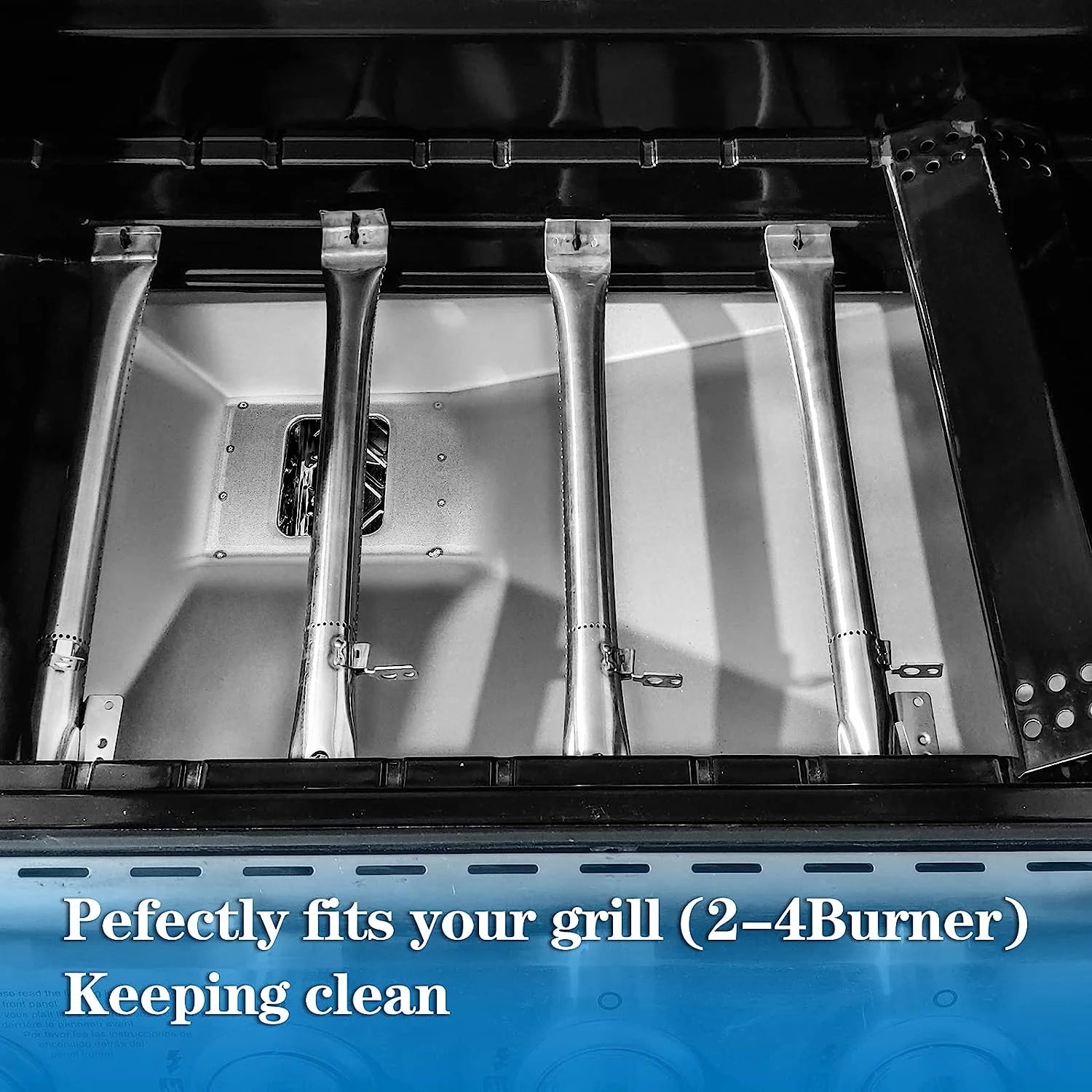 10 Pcs Aluminum Drip Tray Pan for Gas Grill H630