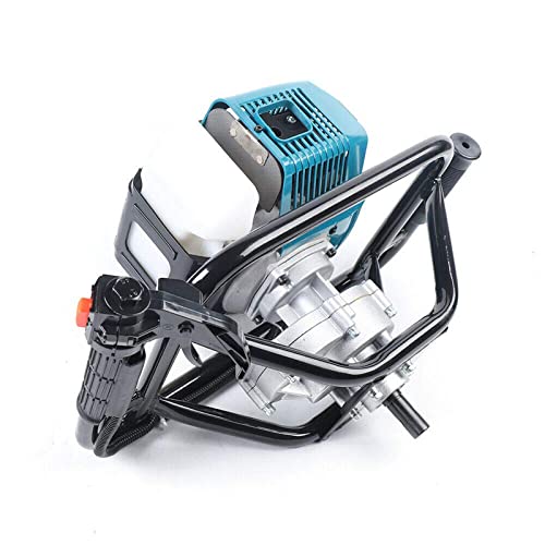 52cc Gas Powered Earth Auger Post Hole Digger Borer Fence Ground Drill 4inch 6inch 8inch Bits F483