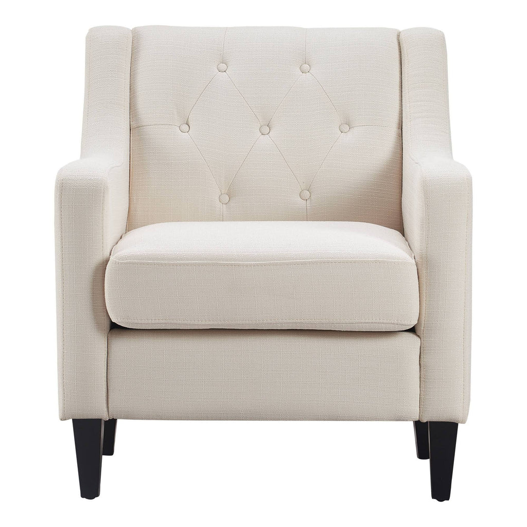 Cream Tufted Accent Chair P289